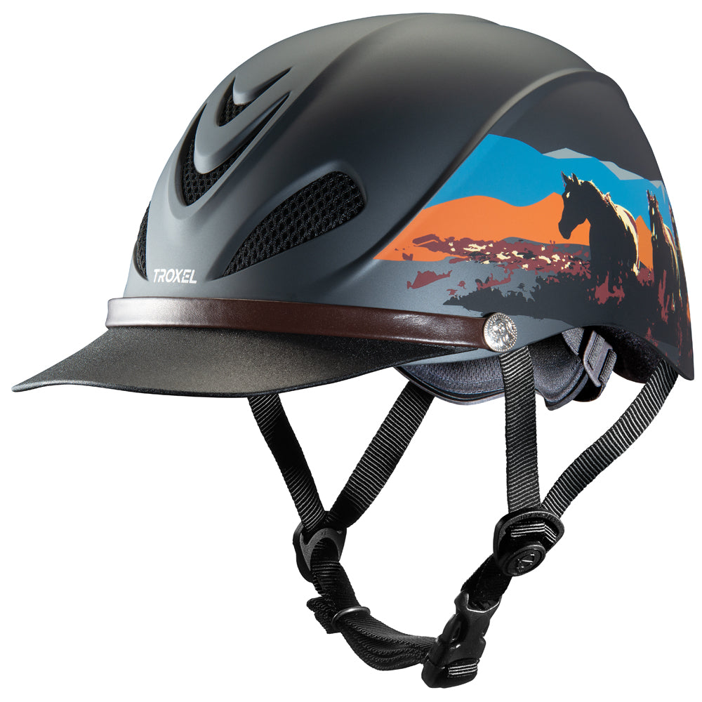 Troxel Horse Riding Helmet Western Dakota Badlands