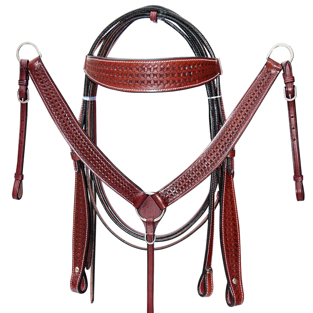 Western Leather Saddle