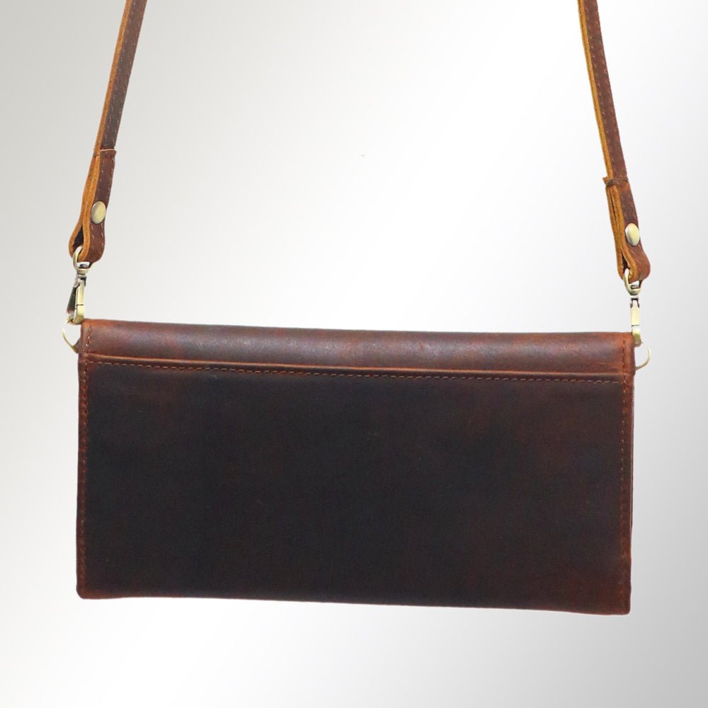 American Darling Wallet Genuine Leather Women Bag Western Handbag Purse