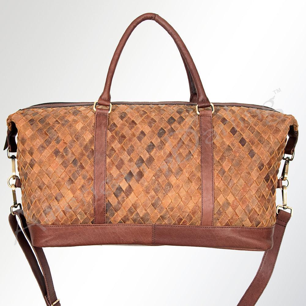 American Darling ADBGI134A Duffel Genuine Leather Women Bag Western Handbag Purse