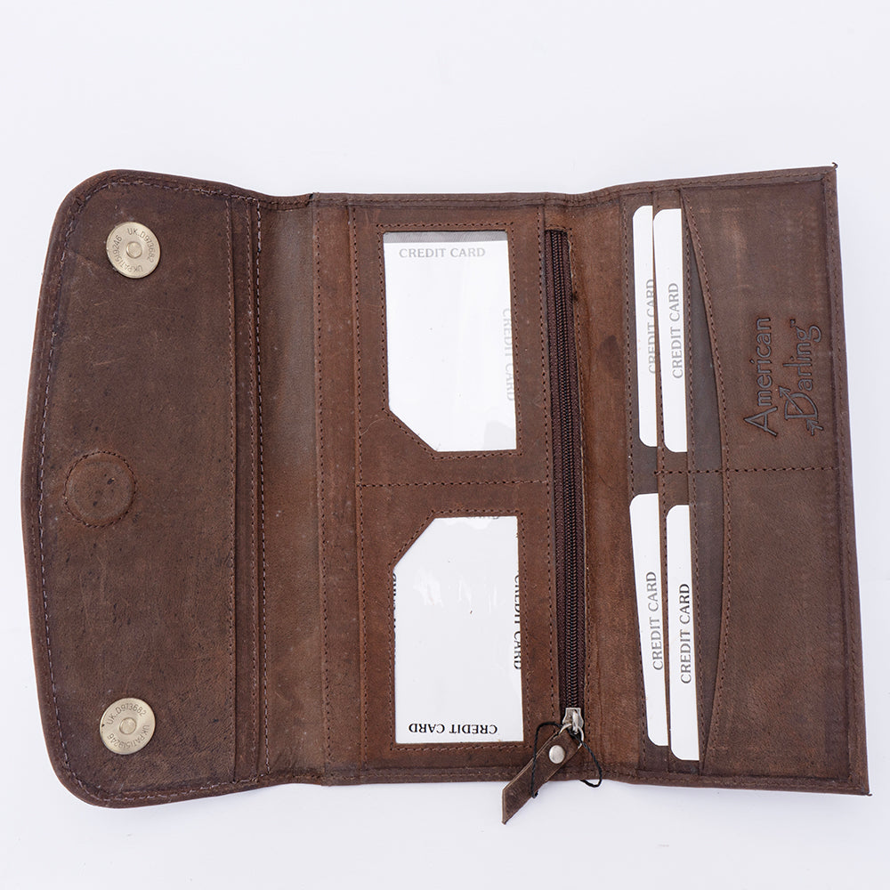 Hand Tooled Hand Painted Genuine Leather women bag western handbag purse