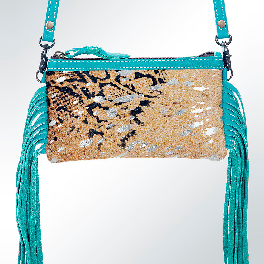 American Darling Small Crossbody Hair On Genuine Leather Women Bag Western Handbag Purse