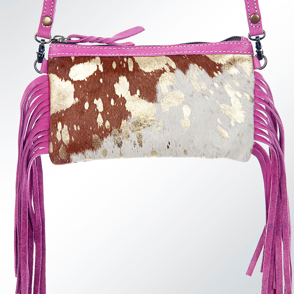 American Darling Small Crossbody Hair On Genuine Leather Women Bag Western Handbag Purse