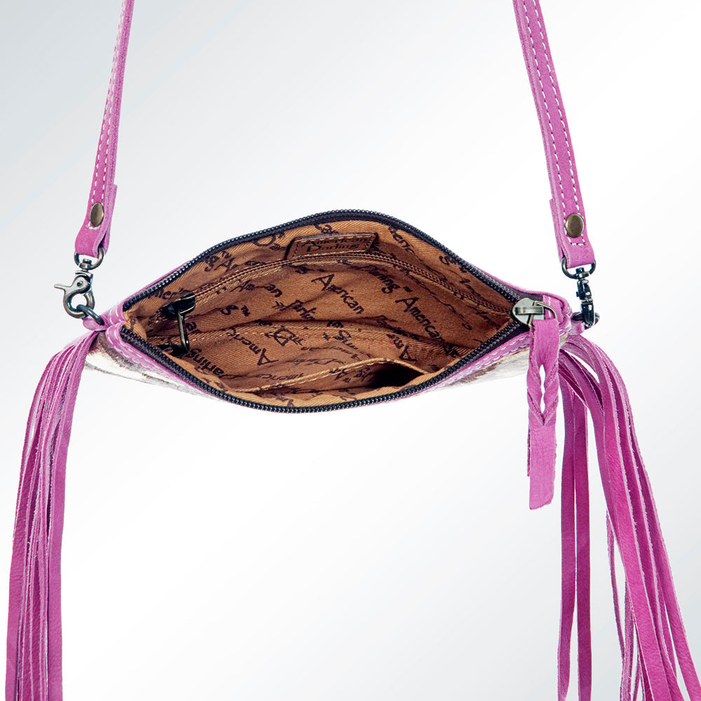 American Darling Small Crossbody Hair On Genuine Leather Women Bag Western Handbag Purse