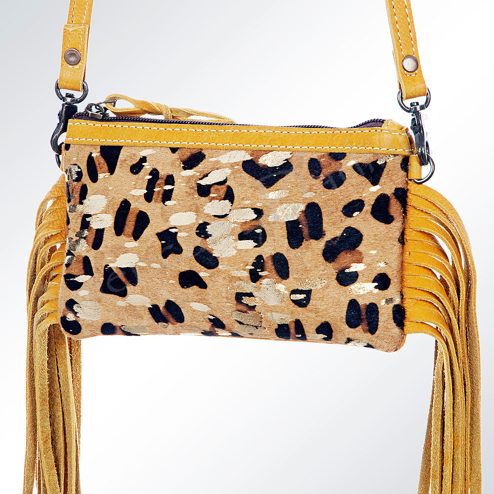 American Darling Small Crossbody Hair On Genuine Leather Women Bag Western Handbag Purse