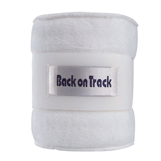 9 Ft Back on Track Therapeutic Horse Polo Wraps White