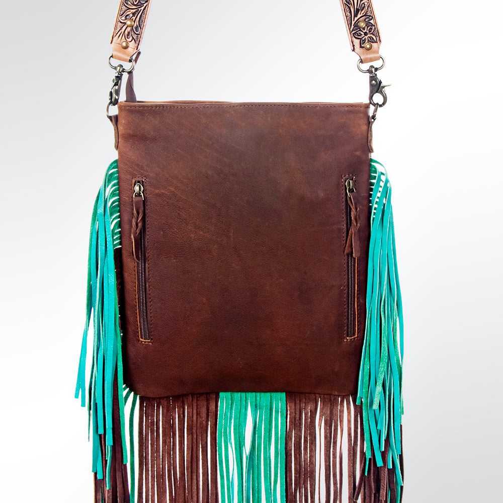American Darling ADBG646 Large Crossbody Genuine Leather Women Bag Western Handbag Purse