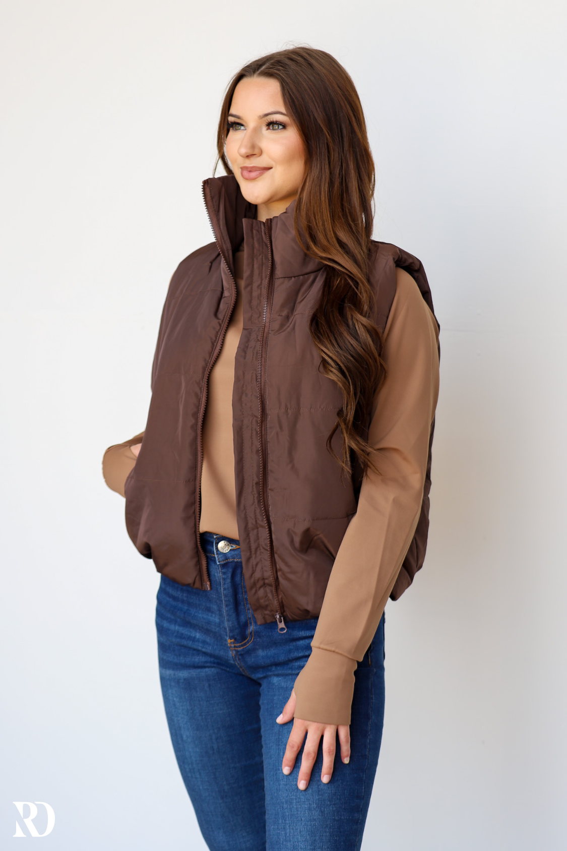 CLOUD VEST | BROWN