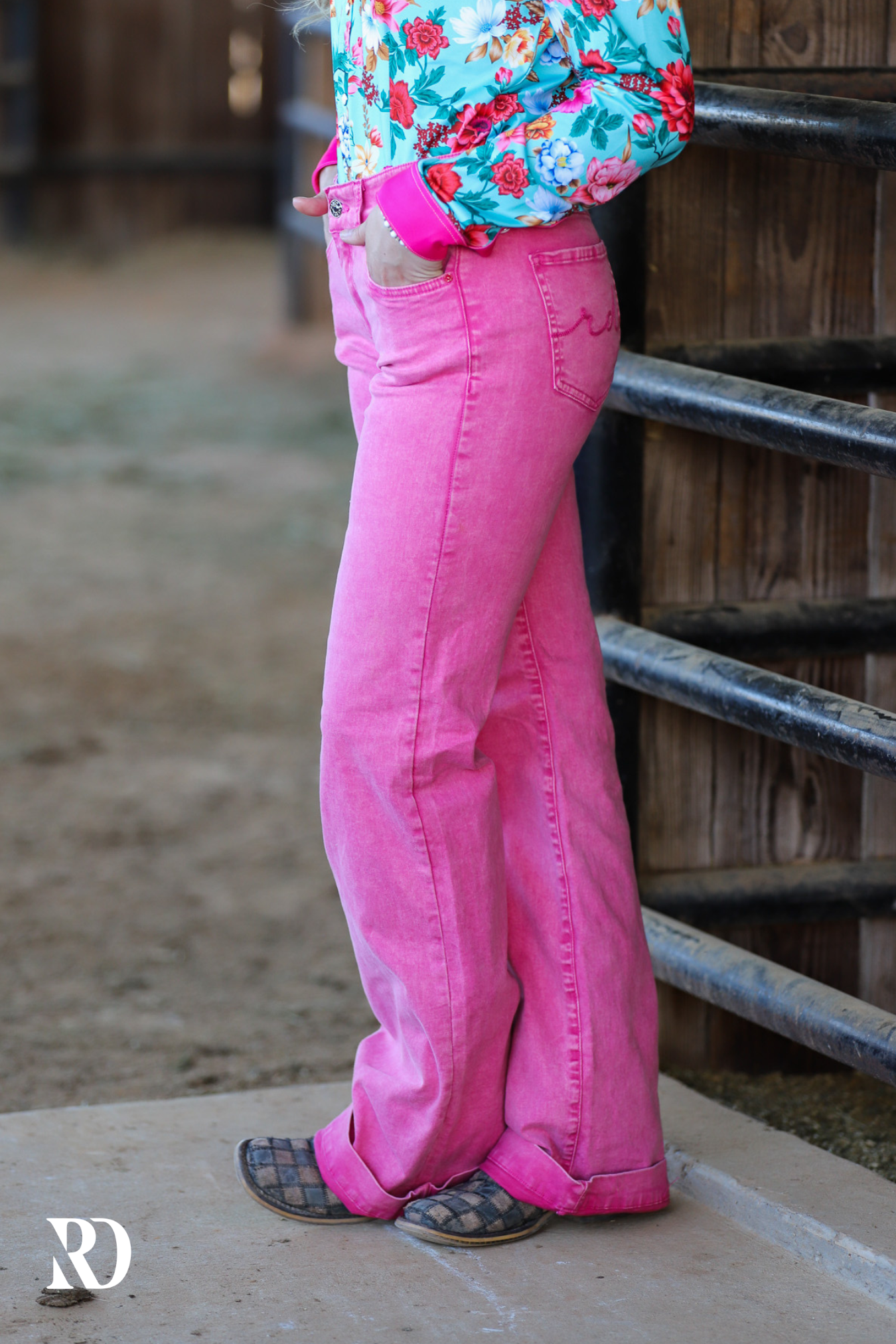 SIGNATURE TROUSER - RETRO PINK