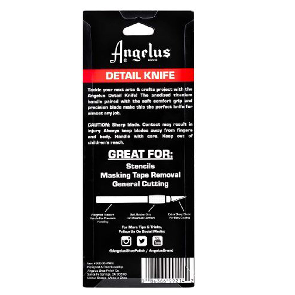 Angelus Detail Knife with 5 Spare No. 2 Blades
