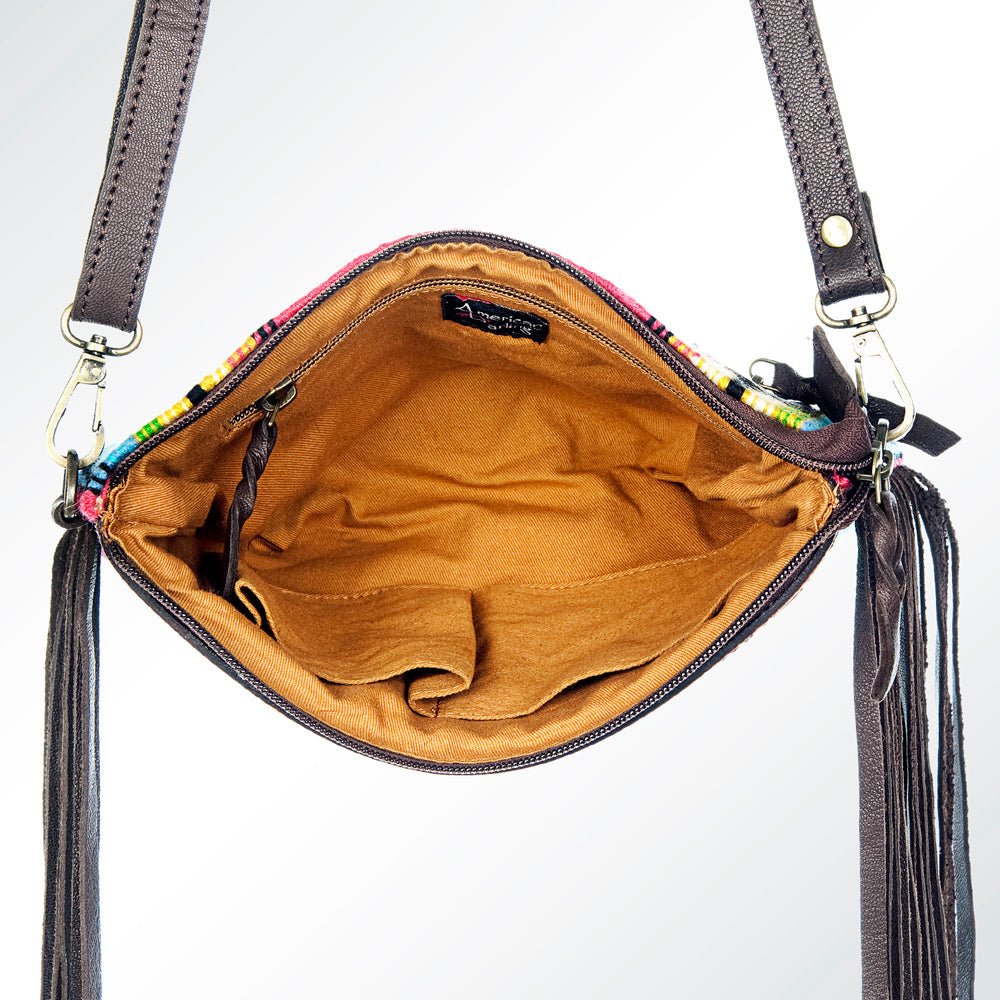 American Darling Cross Body Hand Tooled Saddle Blanket Genuine Leather Women Bag Western Handbag Purse