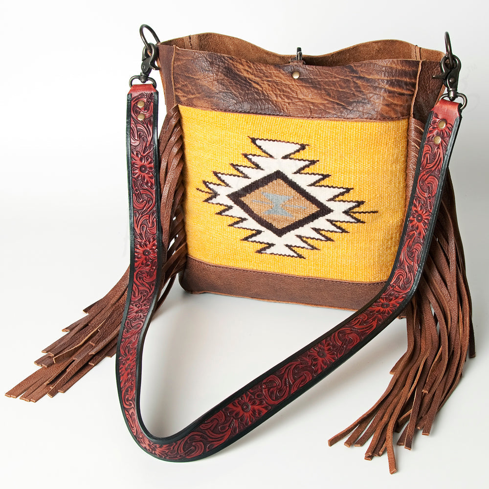 American Darling Large Crossbody Saddle Blanket Genuine Leather Western Women Bag Handbag Purse | Western Crossbody Bag | Travel Crossbody Bags | College Crossbody Bag | Casual Crossbody Bag