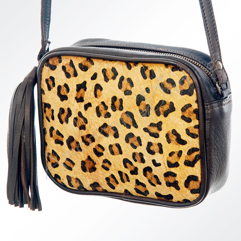 American Darling SMALL CROSSBODY Hair-on Genuine Leather women bag western handbag purse