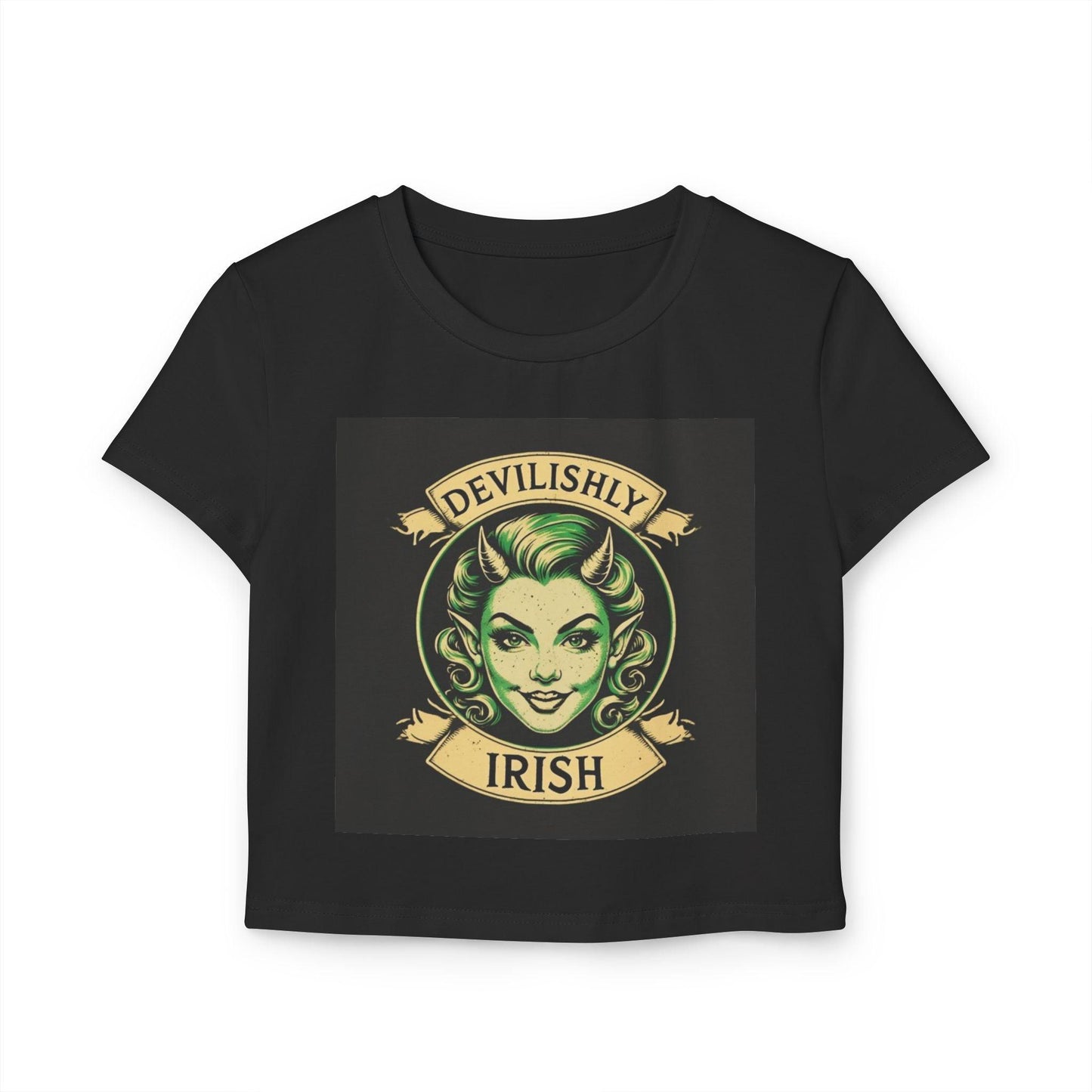 St Patricks Day Baby Tee Devilishly Irish