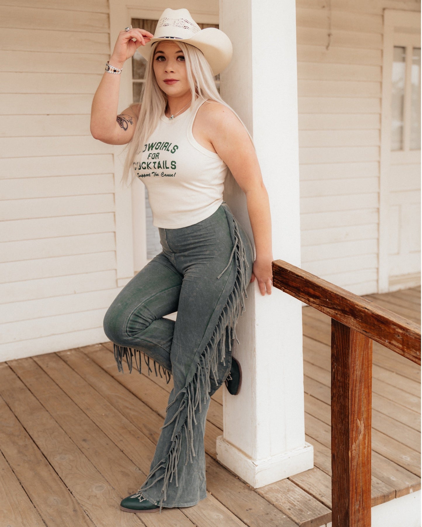 Fringed Lounge Pants