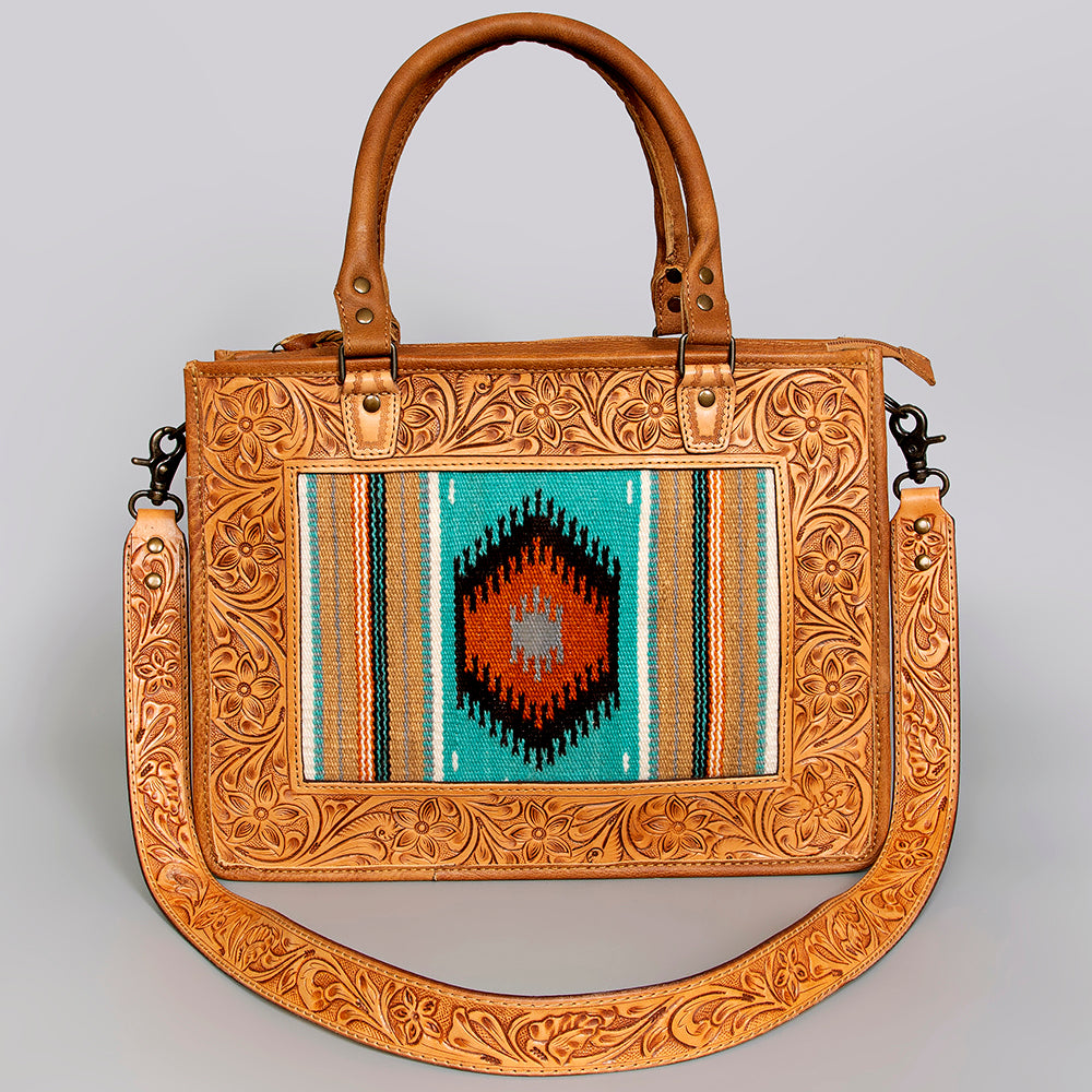 American Darling Tote Saddle Blanket Genuine Leather Western Women Bag Handbag Purse | Western Tote Bag | Travel Tote Bags | College Tote Bag | Casual Tote Bag