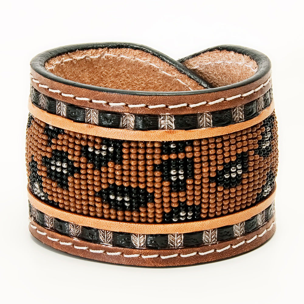 American Darling ADBRF141 Full Grain Genuine Leather Bracelet women