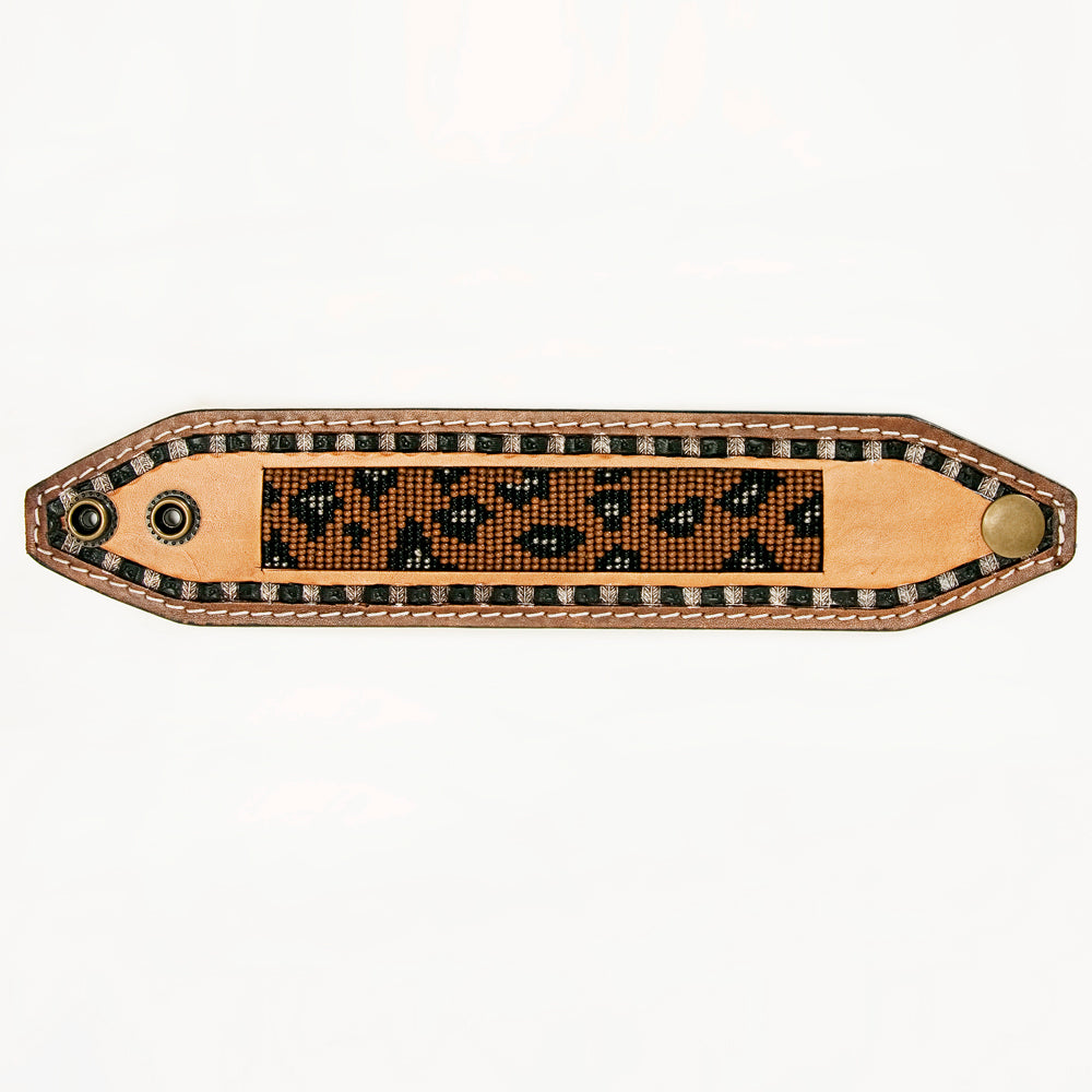 American Darling ADBRF141 Full Grain Genuine Leather Bracelet women