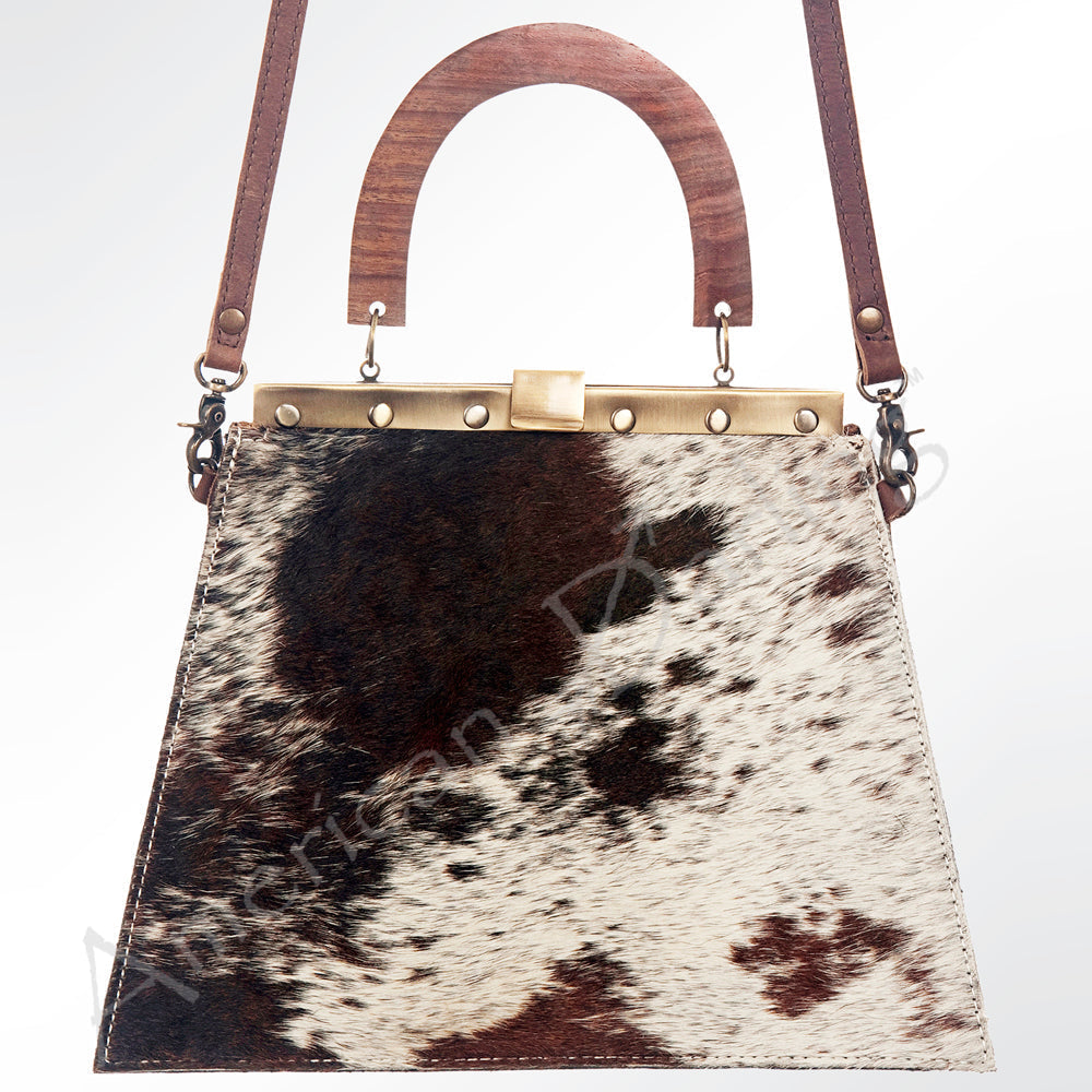 American Darling ADBG668 Hobo Hair-On Genuine Leather Women Bag Western Handbag Purse