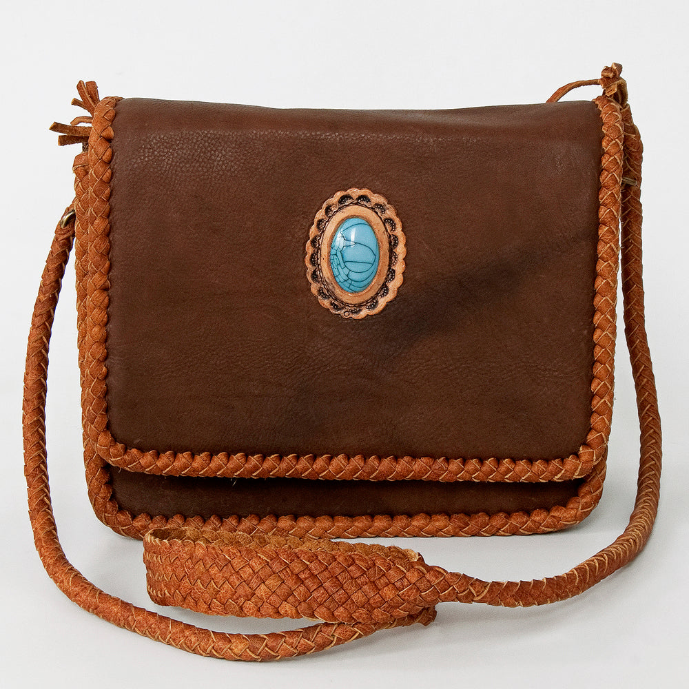American Darling ADBGD142 Crossbody Genuine Leather Women Bag Western Handbag Purse