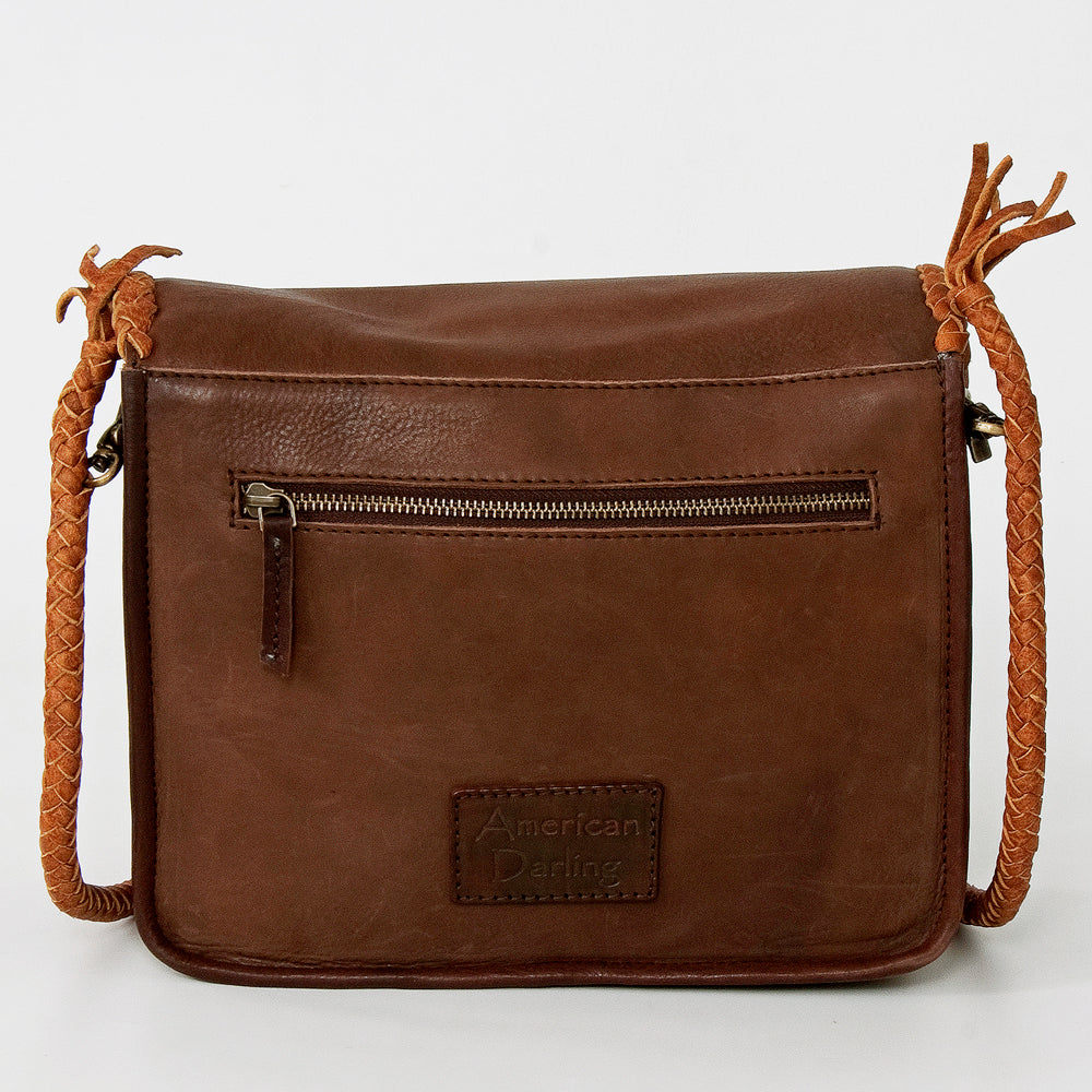 American Darling ADBGD142 Crossbody Genuine Leather Women Bag Western Handbag Purse