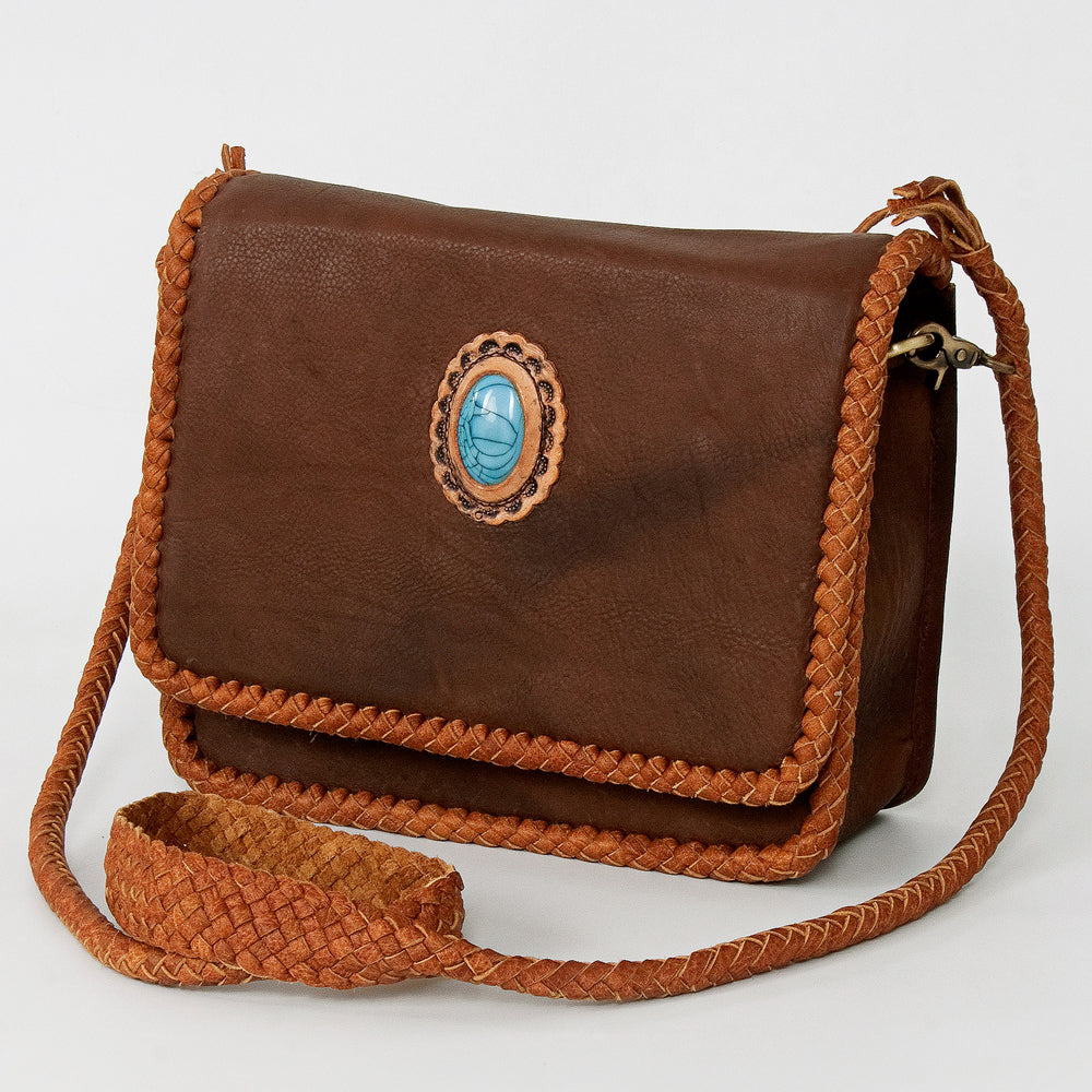 American Darling ADBGD142 Crossbody Genuine Leather Women Bag Western Handbag Purse