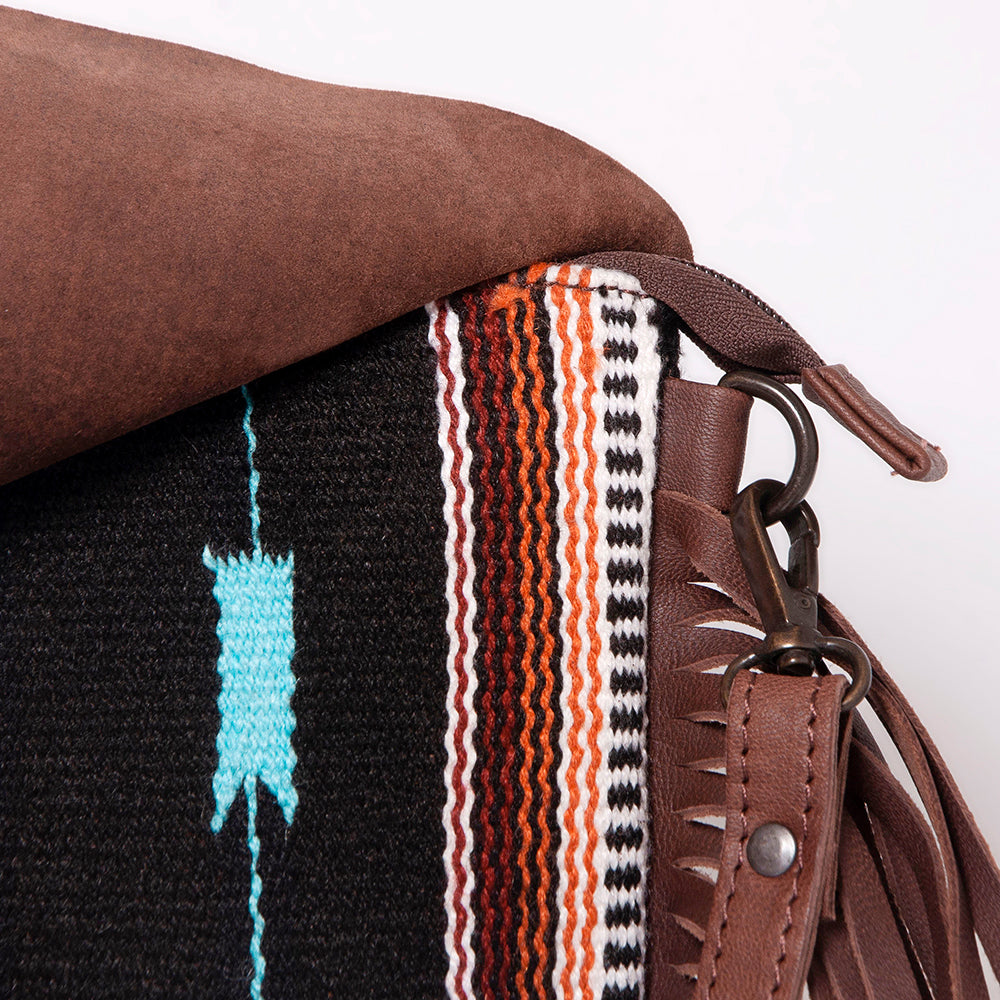 American Darling Signature Crossbody Hand Tooled Saddle Blanket Genuine Leather Women Bag Western Handbag Purse