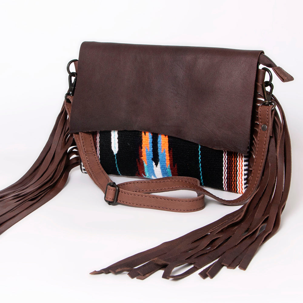 American Darling Signature Crossbody Hand Tooled Saddle Blanket Genuine Leather Women Bag Western Handbag Purse