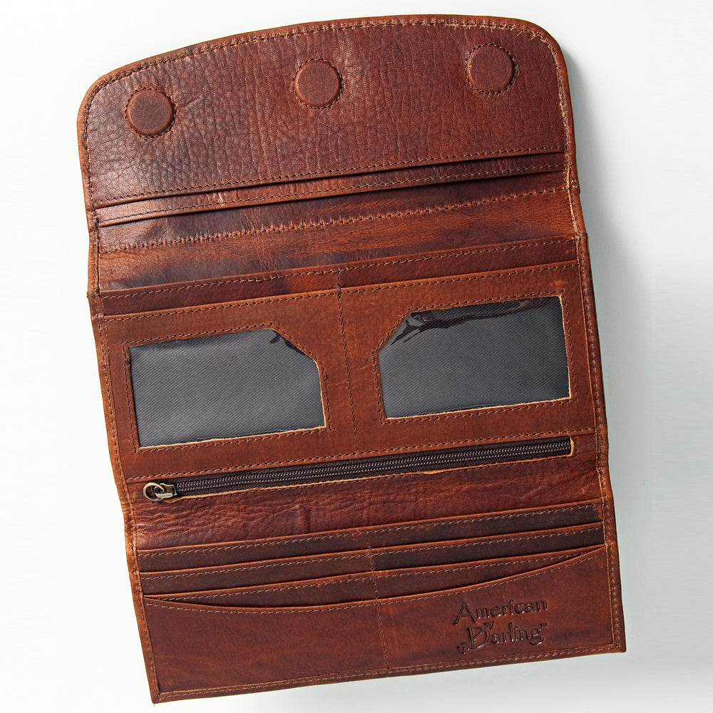 Hand Tooled Hand Painted Genuine Leather women bag western handbag purse