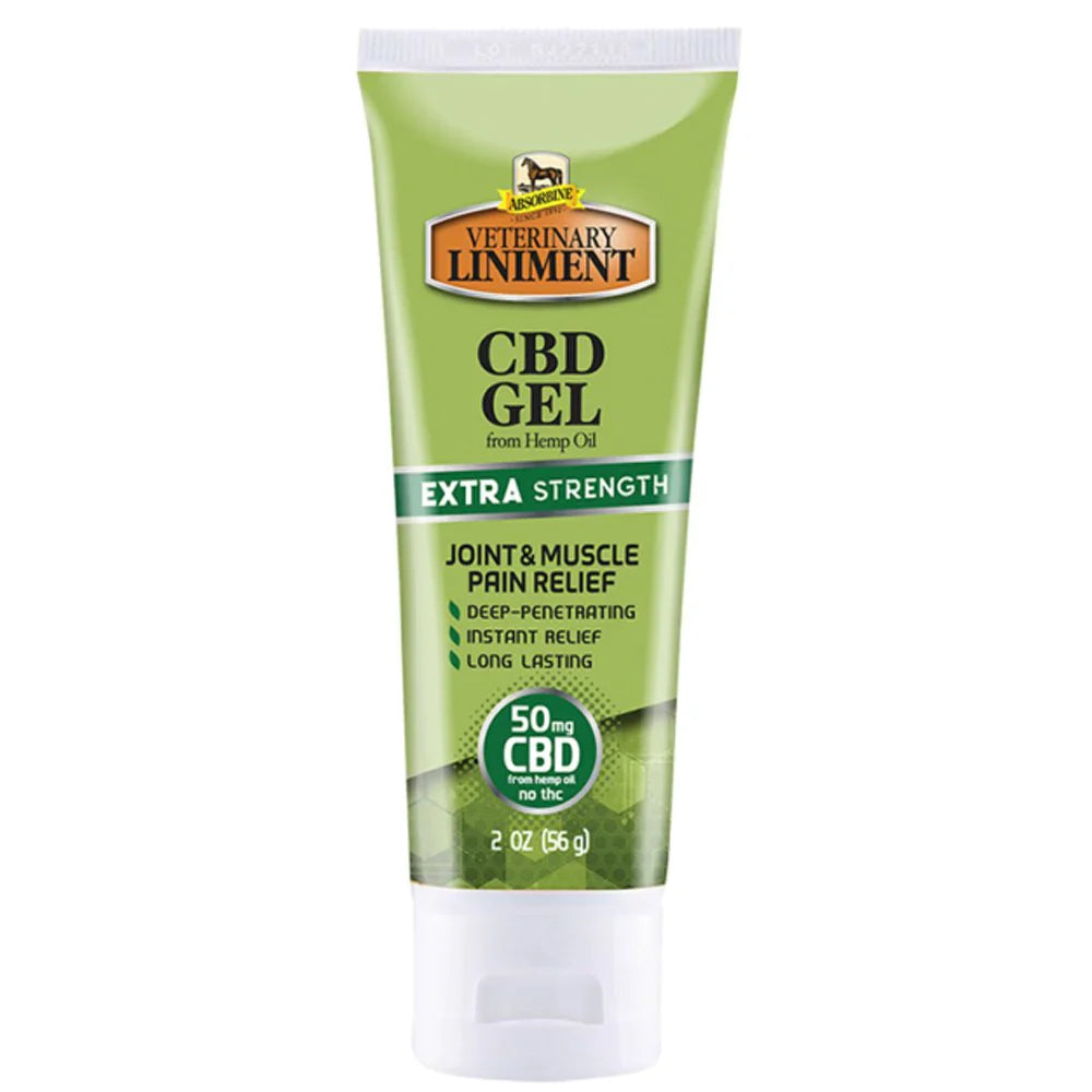 Absorbine: Veterinary Liniment CBD Gel Extra Strength - 2 OZ