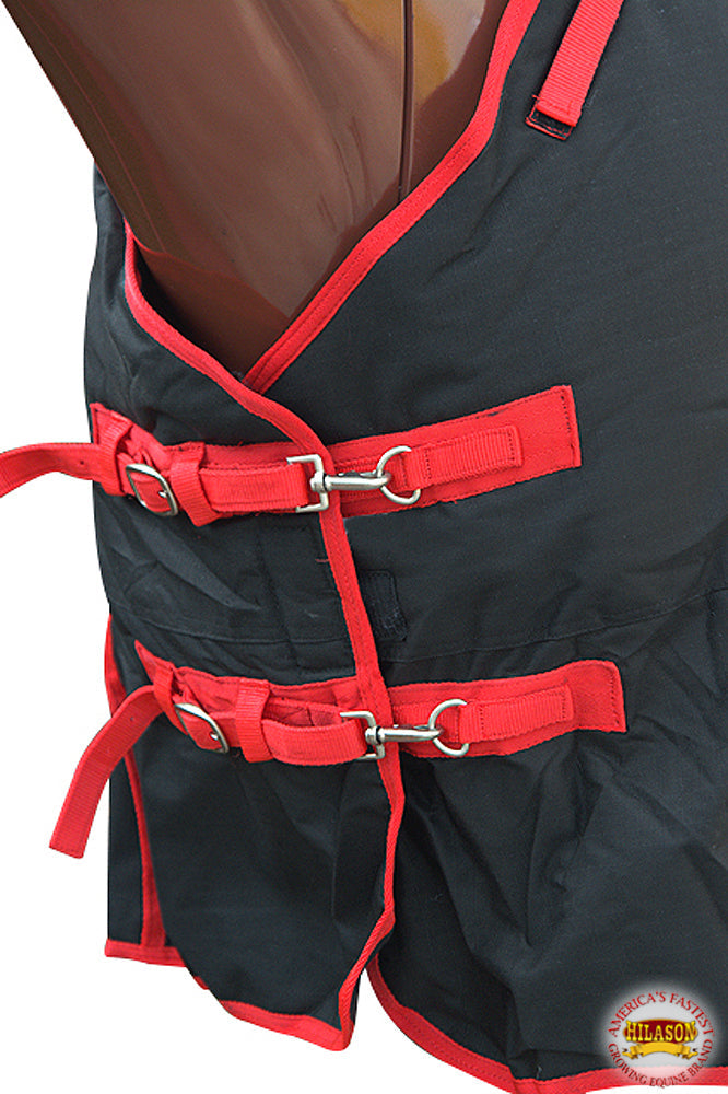 HILASON 1200D Winter Waterproof Turnout Horse Blanket Belly Wrap| Turnout Horse Blanket | Turnout Horse Blankets for Winter Waterproof | Horse Turnout Blanket | Horse Turnout