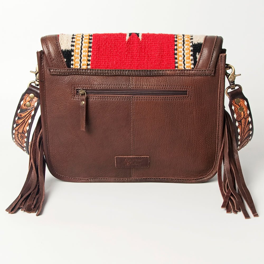 American Darling Cross Body Saddle Blanket Genuine Leather women bag western handbag purse