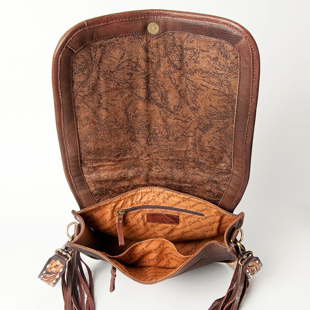 American Darling Cross Body Saddle Blanket Genuine Leather women bag western handbag purse