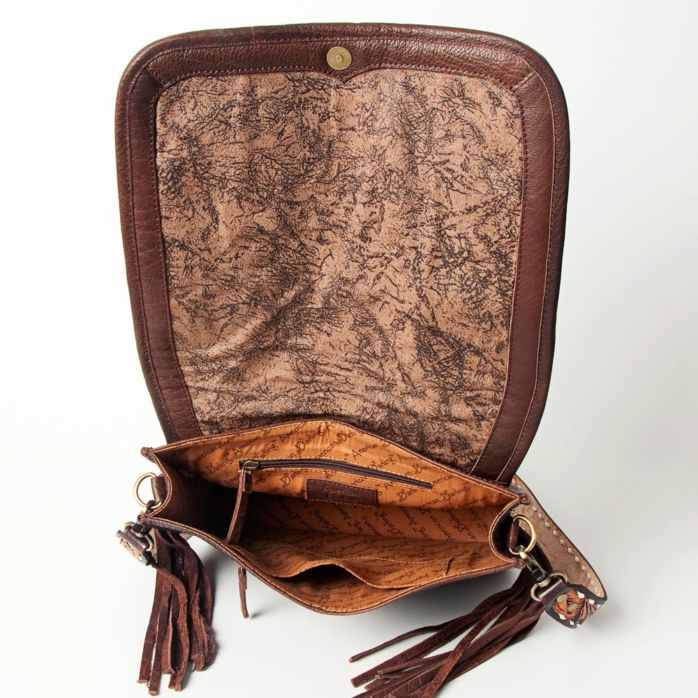 American Darling Cross Body Saddle Blanket Genuine Leather women bag western handbag purse