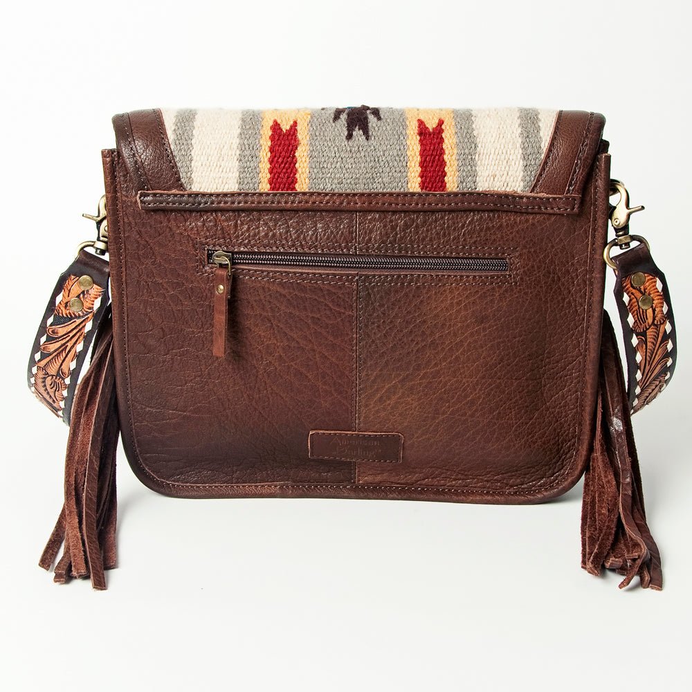 American Darling Cross Body Saddle Blanket Genuine Leather women bag western handbag purse