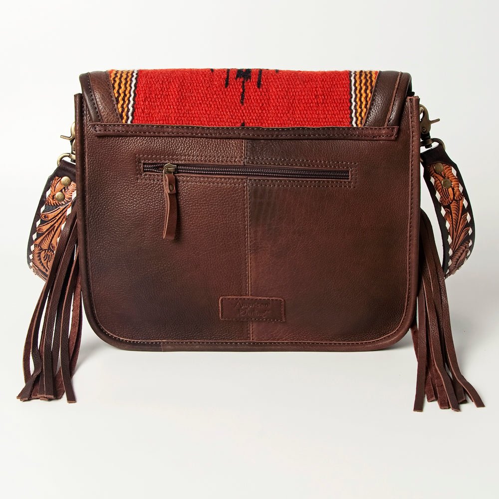 American Darling Cross Body Saddle Blanket Genuine Leather women bag western handbag purse