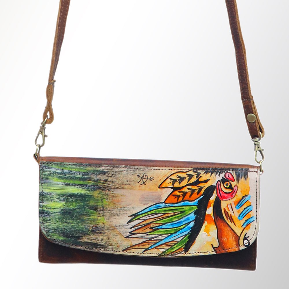 American Darling Wallet Genuine Leather Women Bag Western Handbag Purse