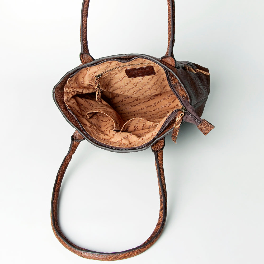 American Darling ADBGZ405A Tote Genuine Leather Women Bag Western Handbag Purse