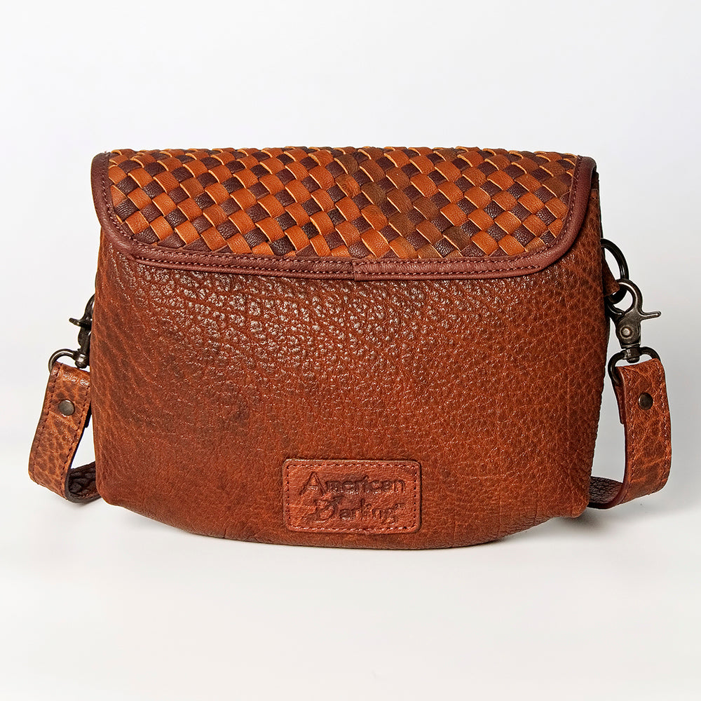 Women's Genuine Leather Crossbody Western Handbag