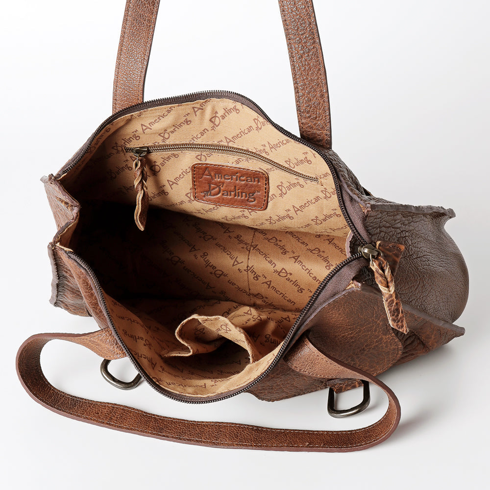 American Darling ADBGZ436A Tote Genuine Leather women bag western handbag purse
