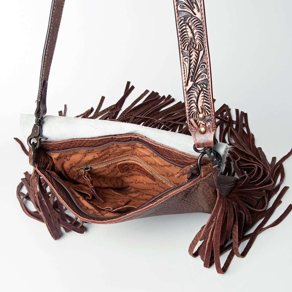 American Darling Cross Body Hand Tooled Saddle Blanket Genuine Leather Women Bag Western Handbag Purse