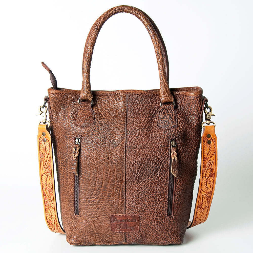 American Darling ADBGZ276A Tote Hand Tooled Genuine Leather women bag western handbag purse
