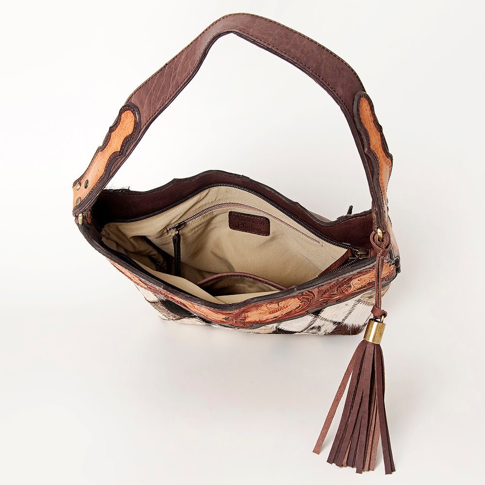 American Darling Hobo Hand Tooled Genuine Leather Women Bag Western Handbag Purse