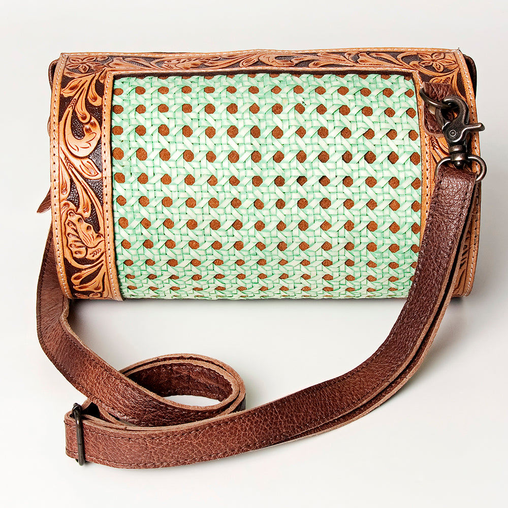ADBG777 American Darling Hand Tooled Genuine Leather Women Bag Western Handbag Purse