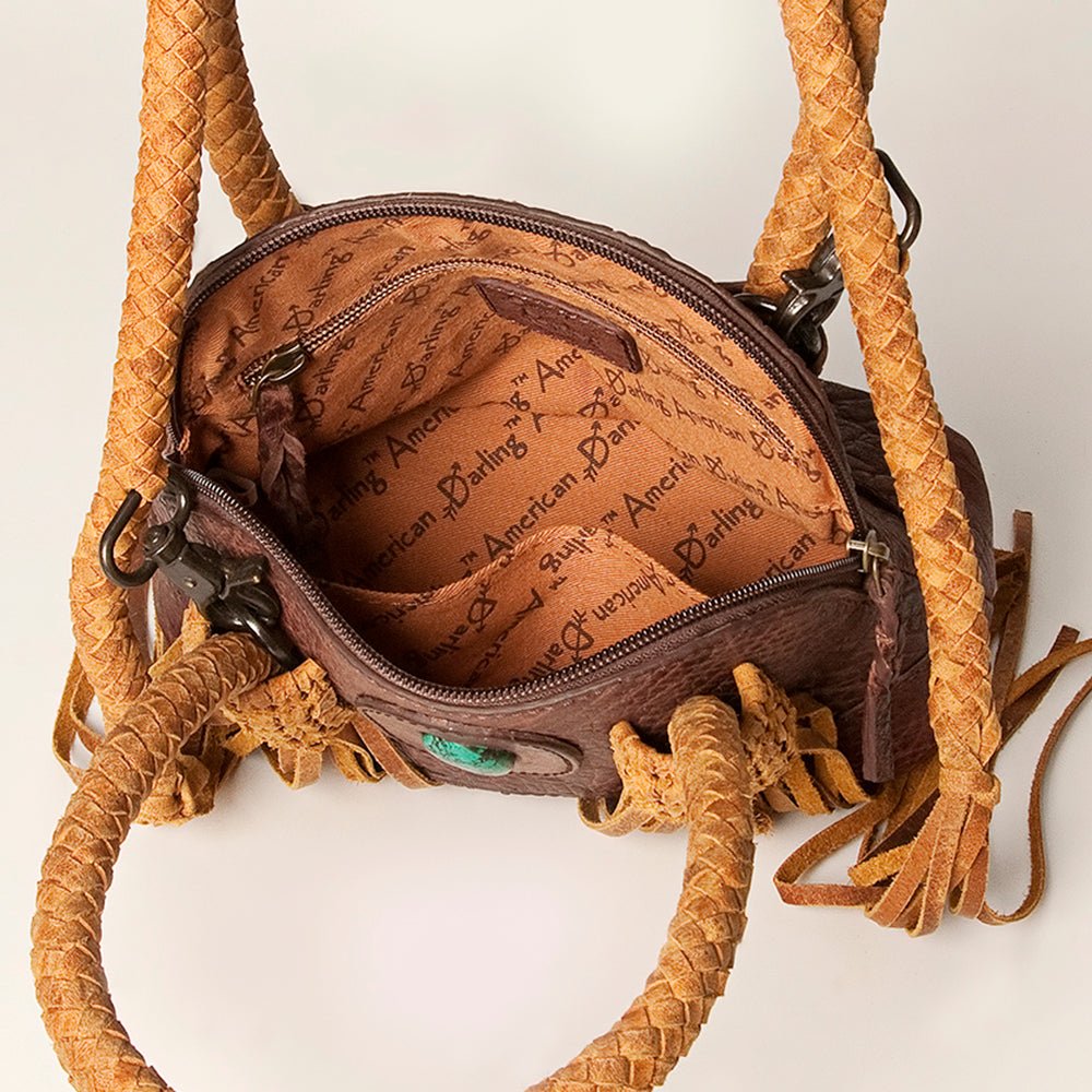 American Darling Genuine Leather Women Bag Western Handbag Purse