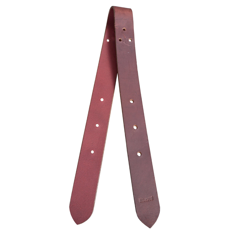 1.75 In x 36 In Hilason Western Horse Saddle American Leather Billet Brown