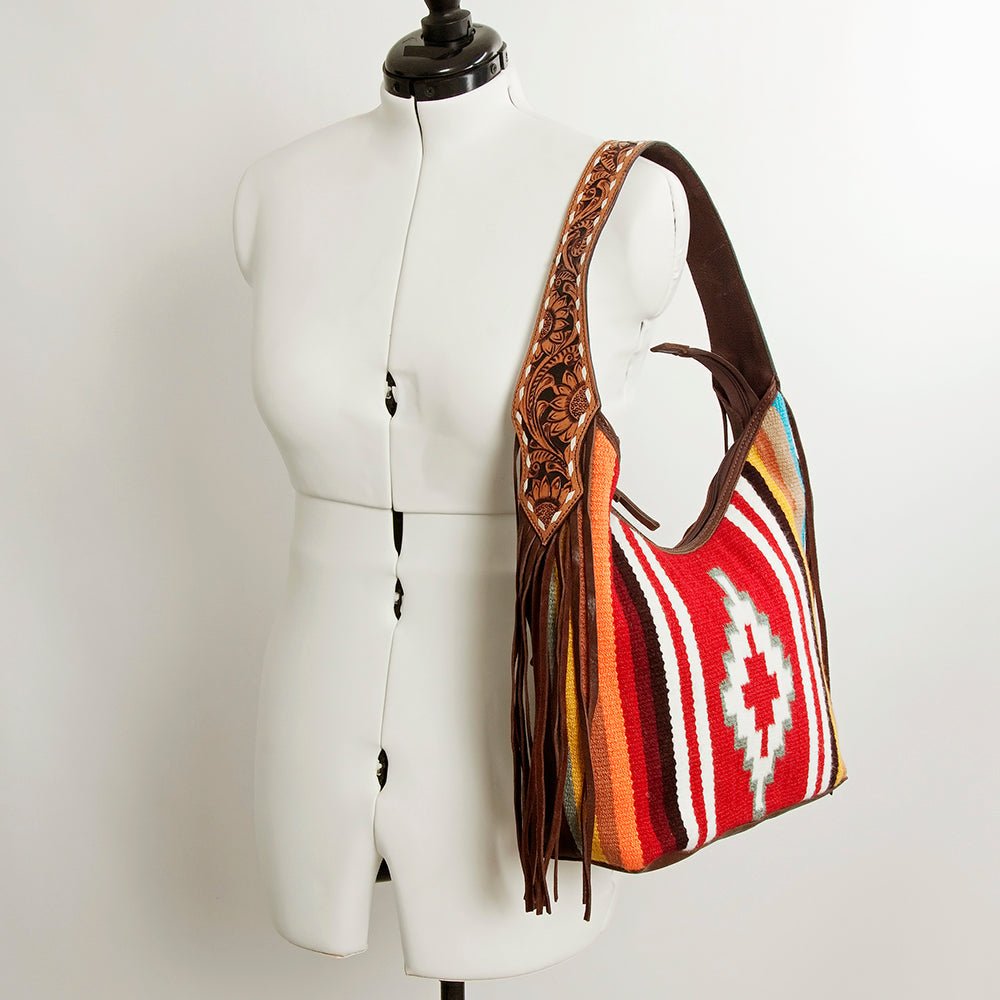 American Darling Hobo Saddle Blanket Genuine Leather women bag western handbag purse