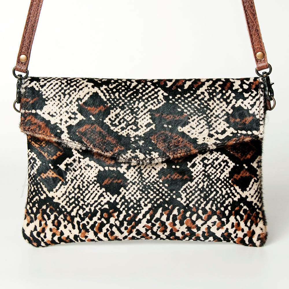American Darling ADBGS178I Envelope Hair On Genuine Leather women bag western handbag purse