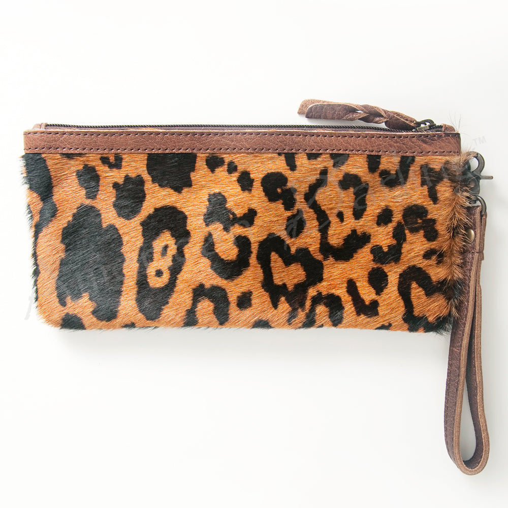 American Darling Wristlet Hair on Genuine Leather Western Women Bag | Handbag Purse | Women Wristlet | Wristlet Wristlet | Travel Wristlet | Leather Wristlet | Clutch Wristlet