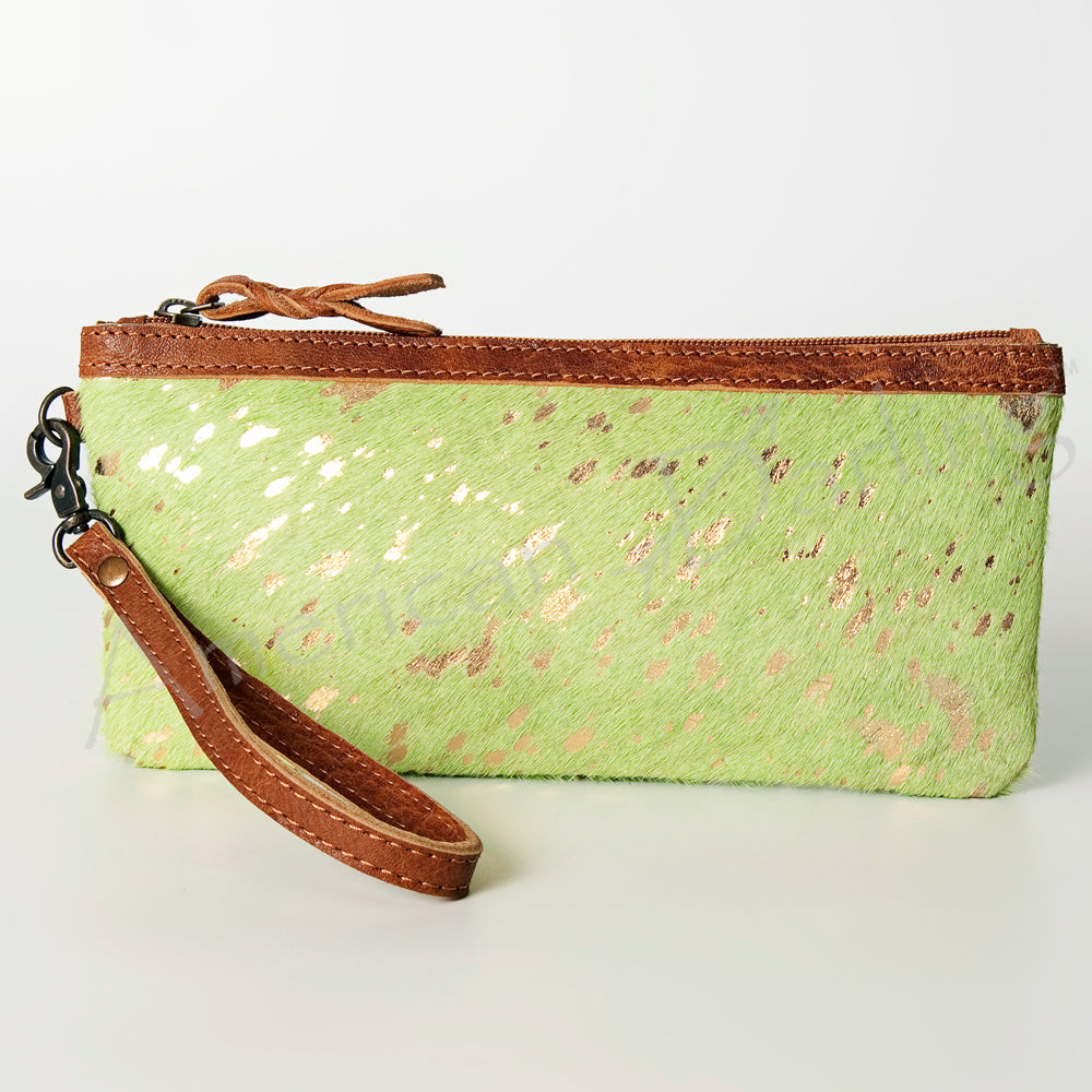 American Darling Wristlet Hair on Genuine Leather Western Women Bag | Handbag Purse | Women Wristlet | Wristlet Wristlet | Travel Wristlet | Leather Wristlet | Clutch Wristlet